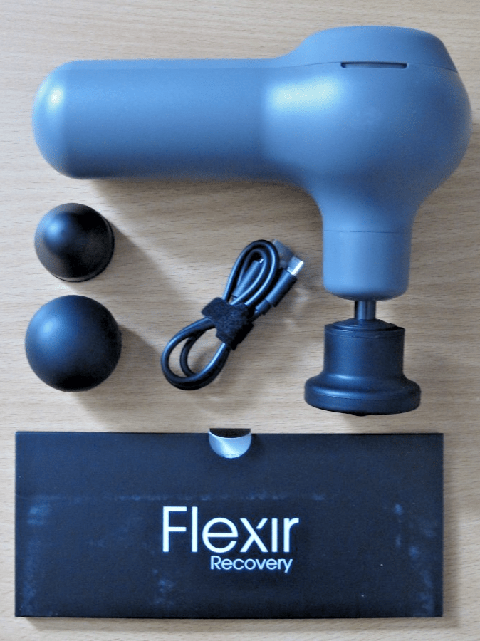 Flexir Recovery Modern Muscle Massage Gun Back Pain - MagsTag