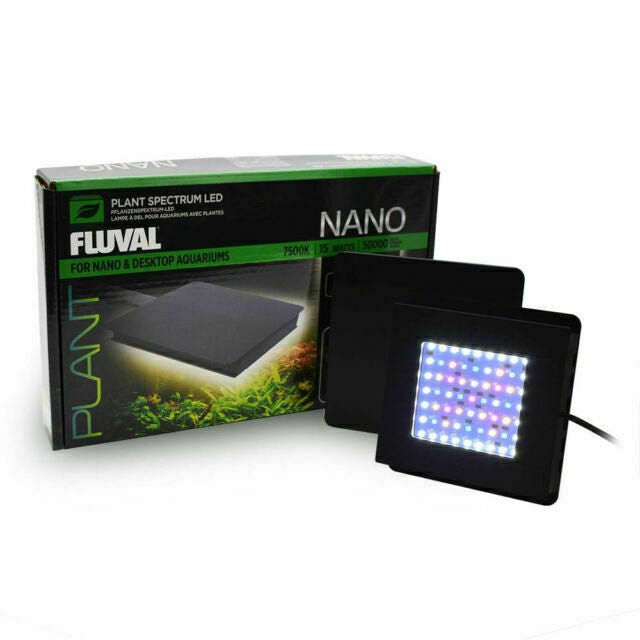 Fluval Plant Nano LED Aquarium Light 7500K Programmable Bluetooth 15W 14539 New - MagsTag