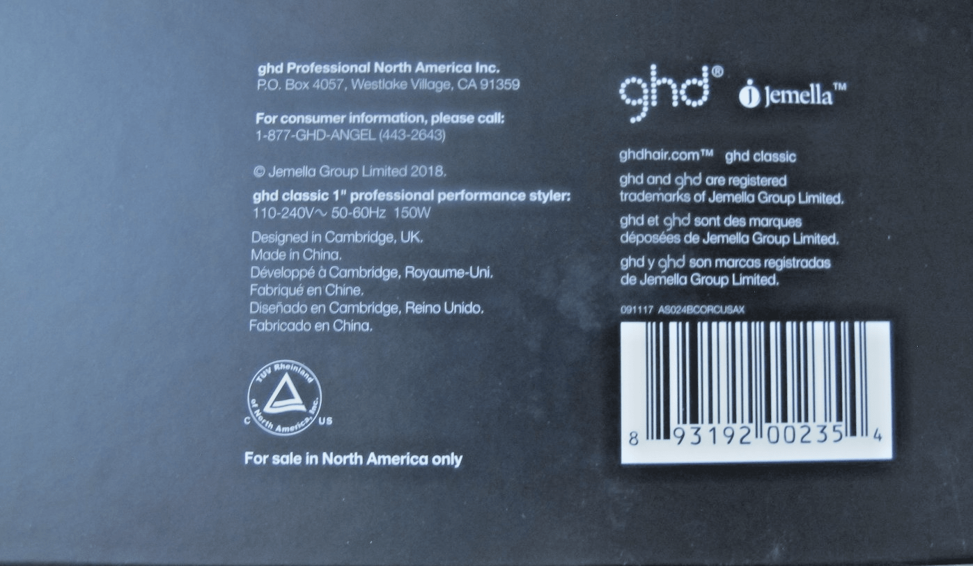 GHD CLASSIC PROFESSIONAL PERFORMANCE 1" STYLER HAIR IRON Unused Open Box - MagsTag