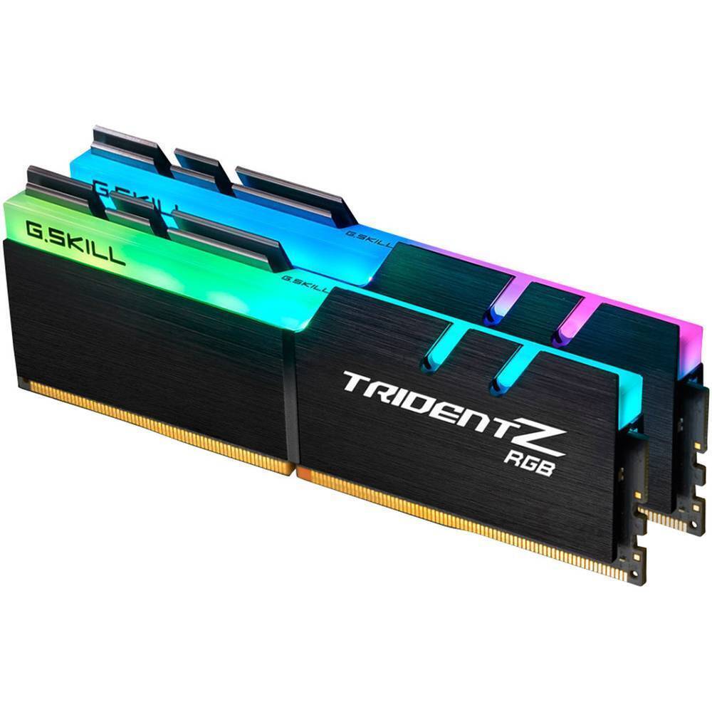 G.SKILL Trident Z RGB Series DDR4 RAM 16GB (2x8GB) 3000MT/s CL16 - 18 - 18 - 38 1.35V - MagsTag