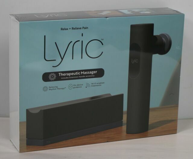 Lyric Therapeutic Massager Handheld Precision Wi - fi Massager Granite LYRC8087 - MagsTag