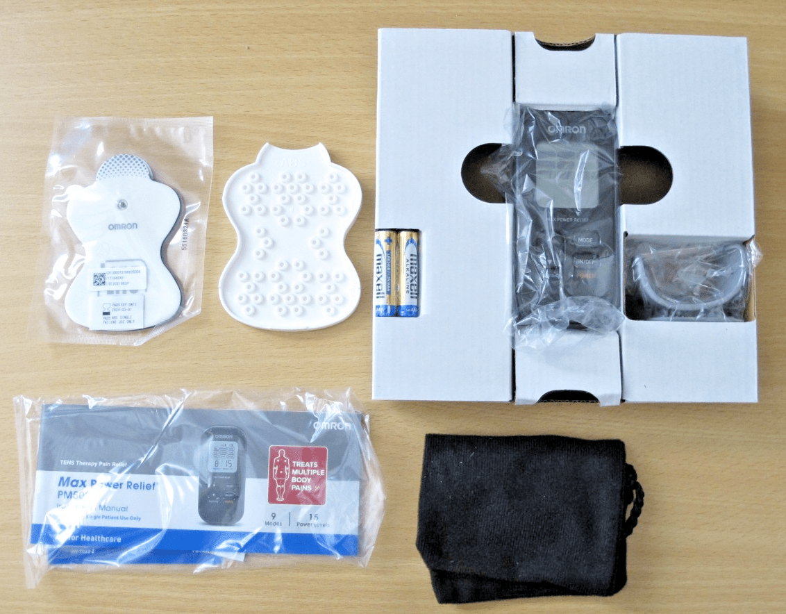 Omron PM500 Max Power pain Relief TENS Therapy sore muscle and joint pain - MagsTag