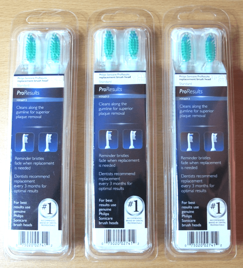 Philips Sonicare HX6013 HX6013/64 ProResults Brush Heads 9 Count DiamondClean - MagsTag