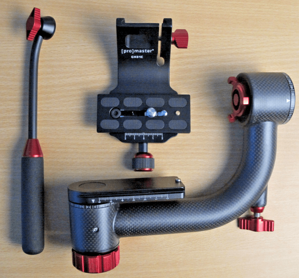 ProMaster GH31C Professional Carbon Fiber Gimbal Head 2393 Open Box mint - MagsTag