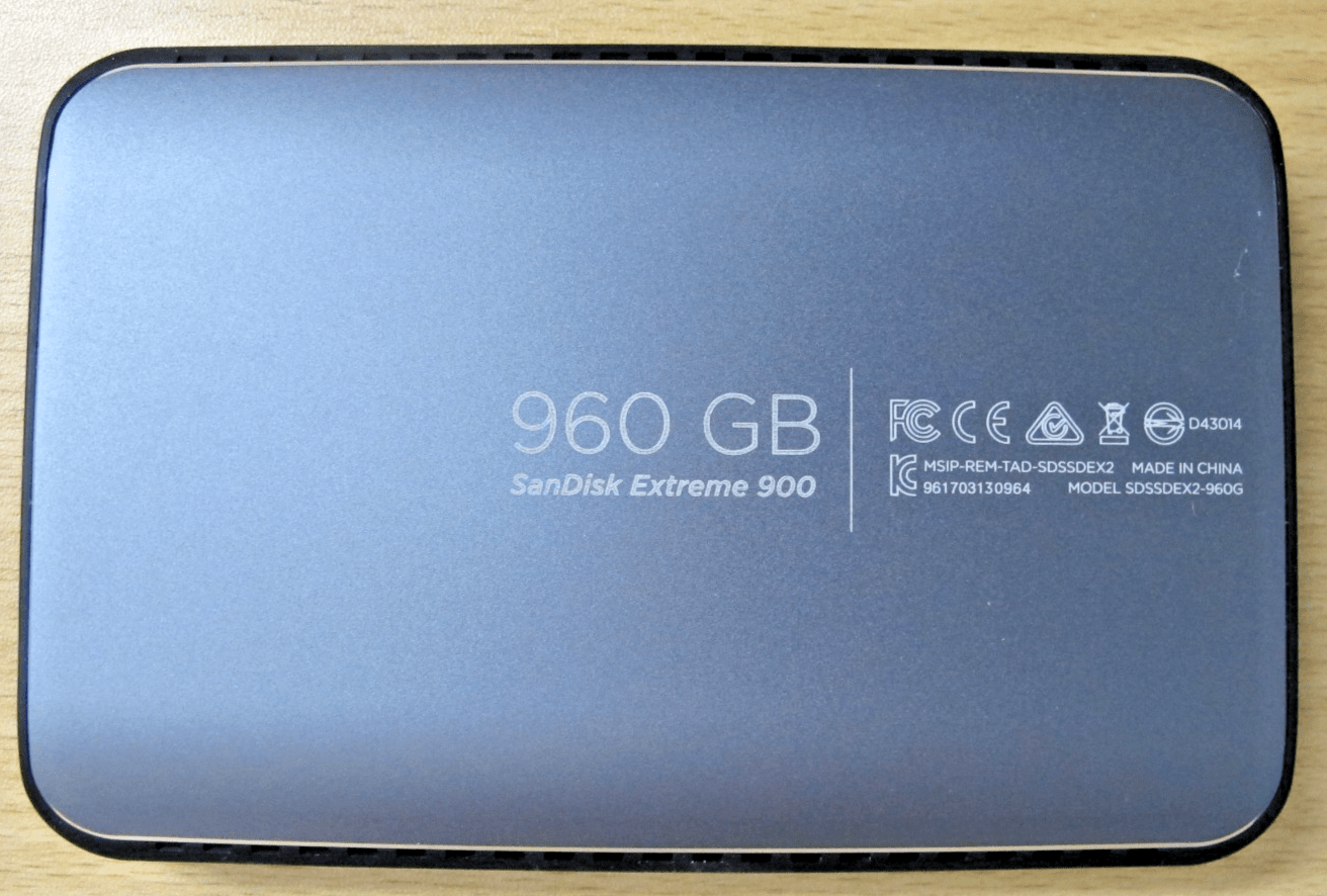 SanDisk Extreme 900 960GB External USB 3.1 Gen 2 Portable Solid State Drive - MagsTag