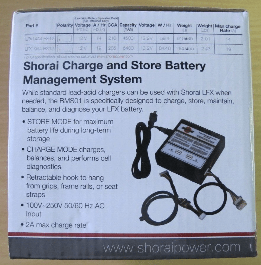 Shorai LFX09A2 - BS12 Lithium Iron Extreme - Rate Battery - MagsTag