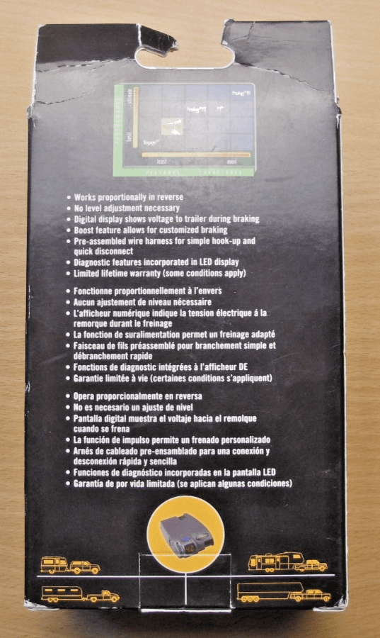 Tekonsha Primus IQ Electric Trailer Brake Controller Model 90160 Open Box NEW - MagsTag
