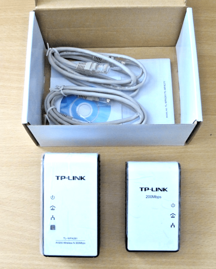 TP-Link TL-WPA281KIT 300Mbps AV200 Wireless N Powerline Extender Starter Kit - MagsTag