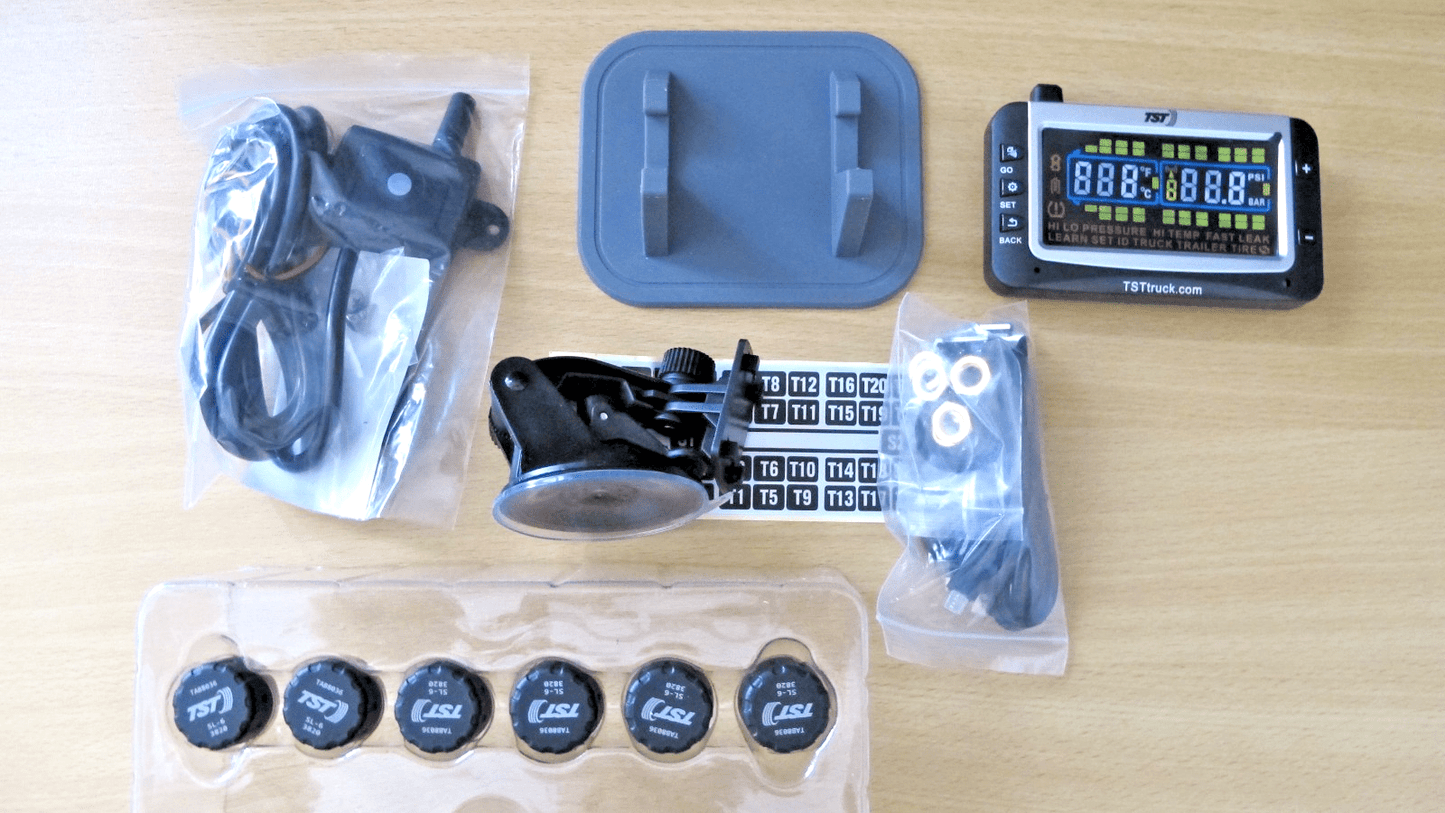 Truck System Technologies TST507RV6C 507 Tpms W/6 Cap Sensors - MagsTag
