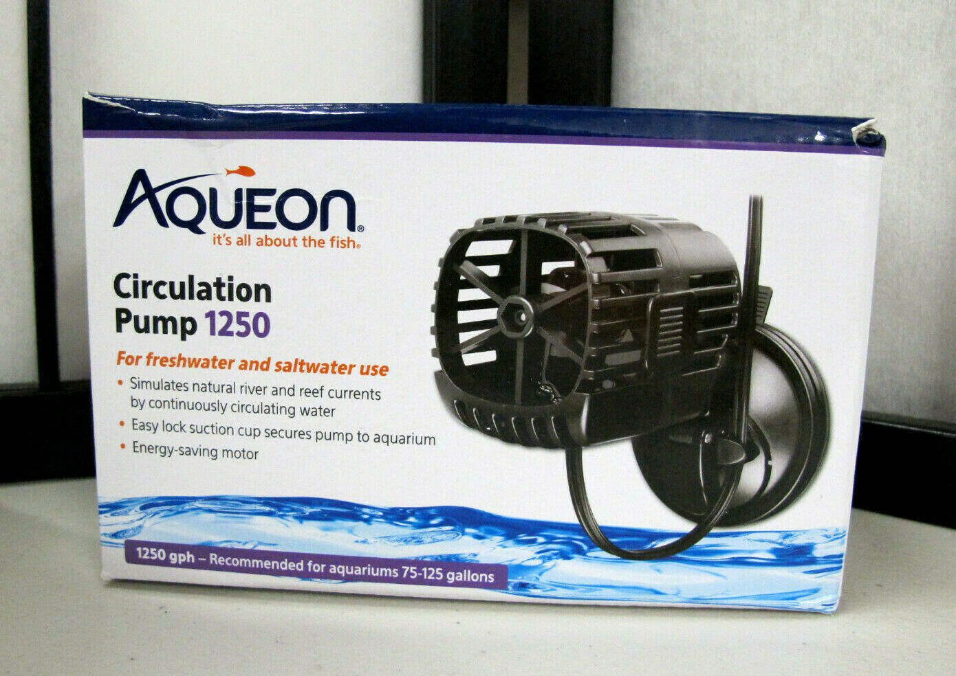 Aqueon Freshwater & Saltwater Circulation Aquarium Pump 1250 GPH