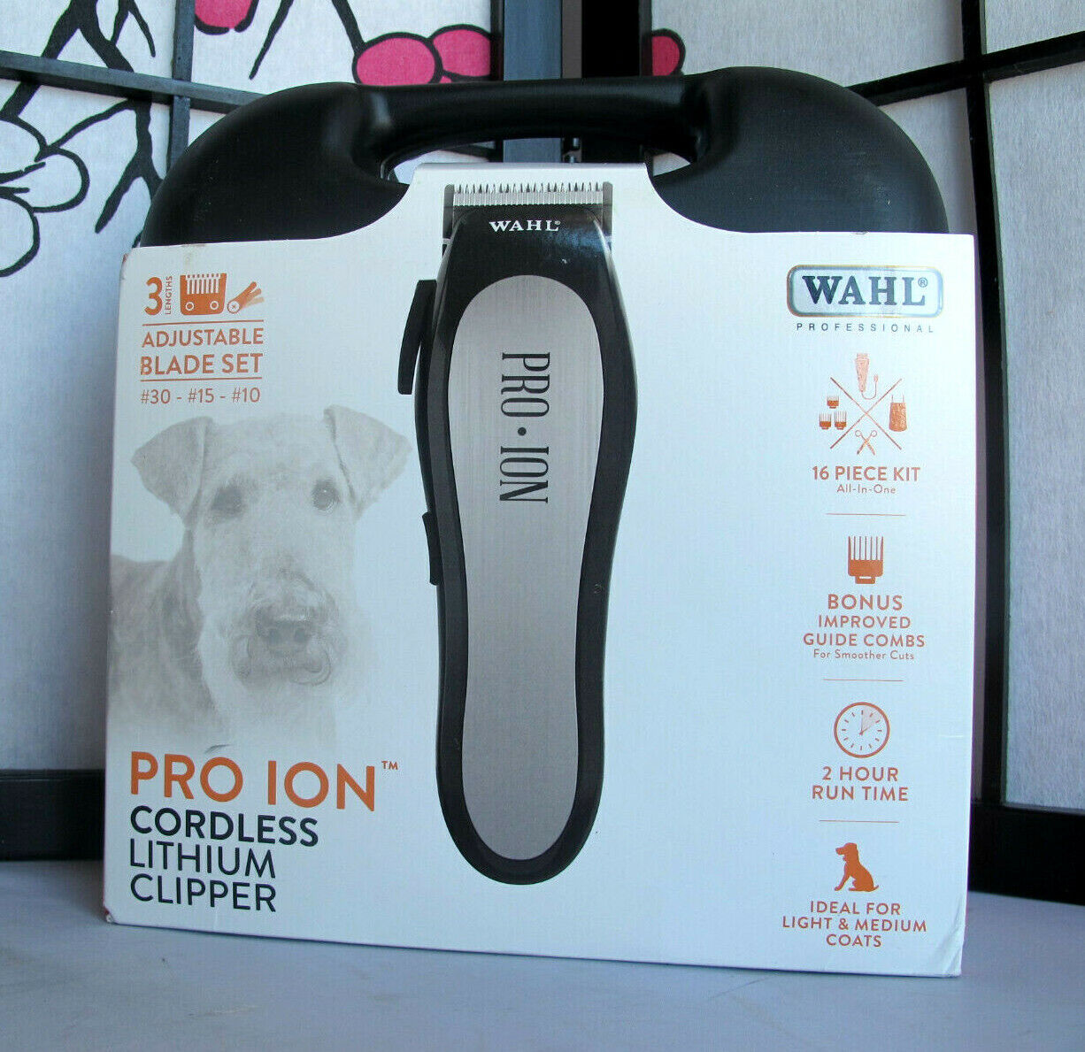 Wahl Pro Ion Lithium Rechargeable Animal Clipper Kit