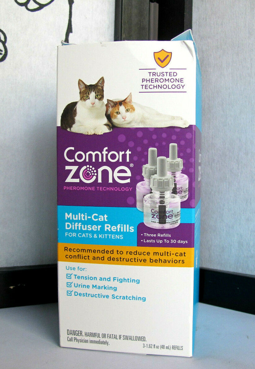 Comfort Zone Multicat Control Diffuser Refills 3Pack