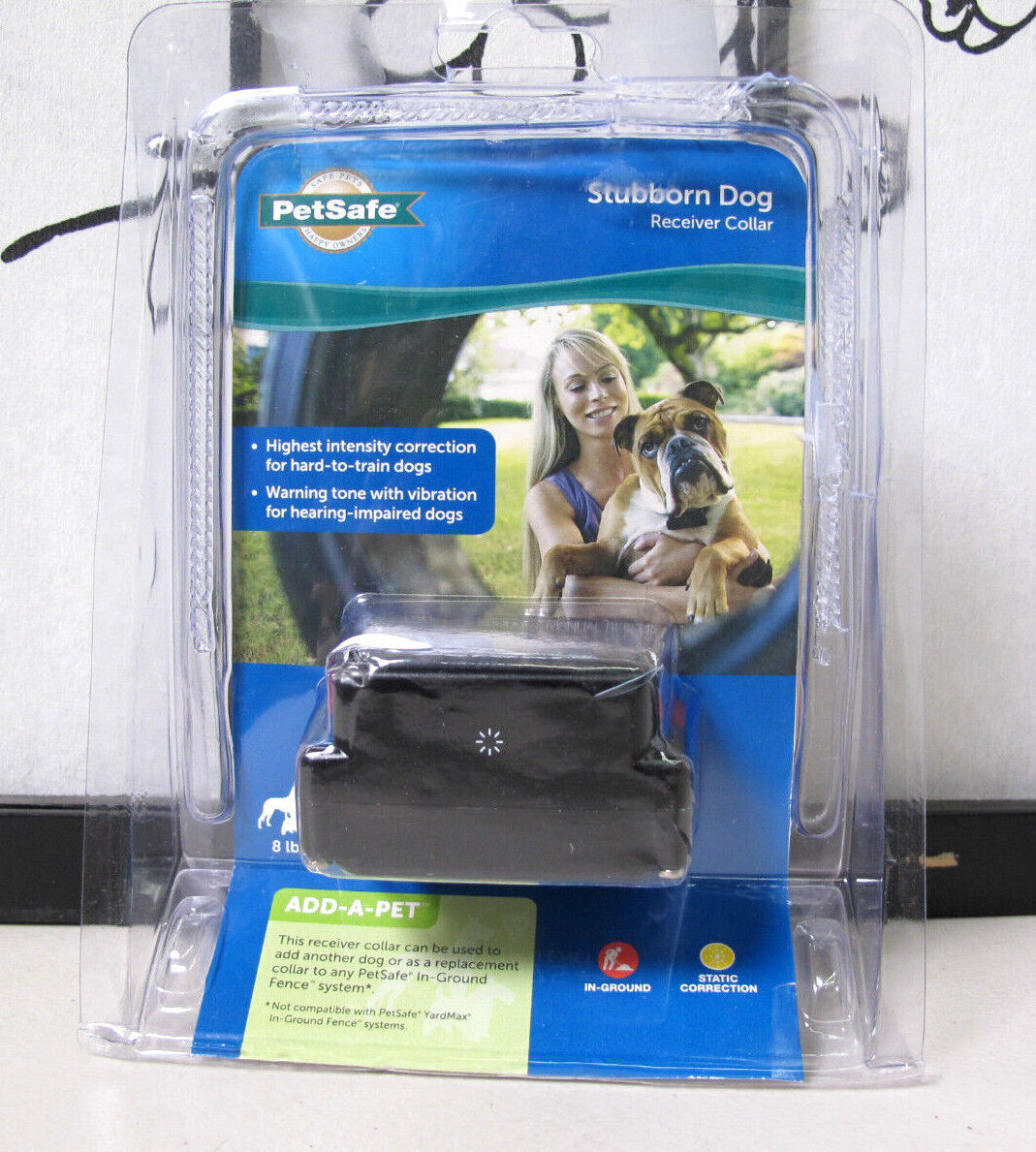 PetSafe PRF-275-19 Stubborn Adjustable Dog Receiver Collar - Open