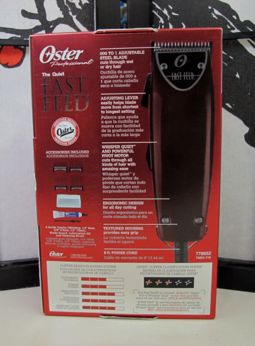 Oster Fast Feed Professional Hair Clipper New