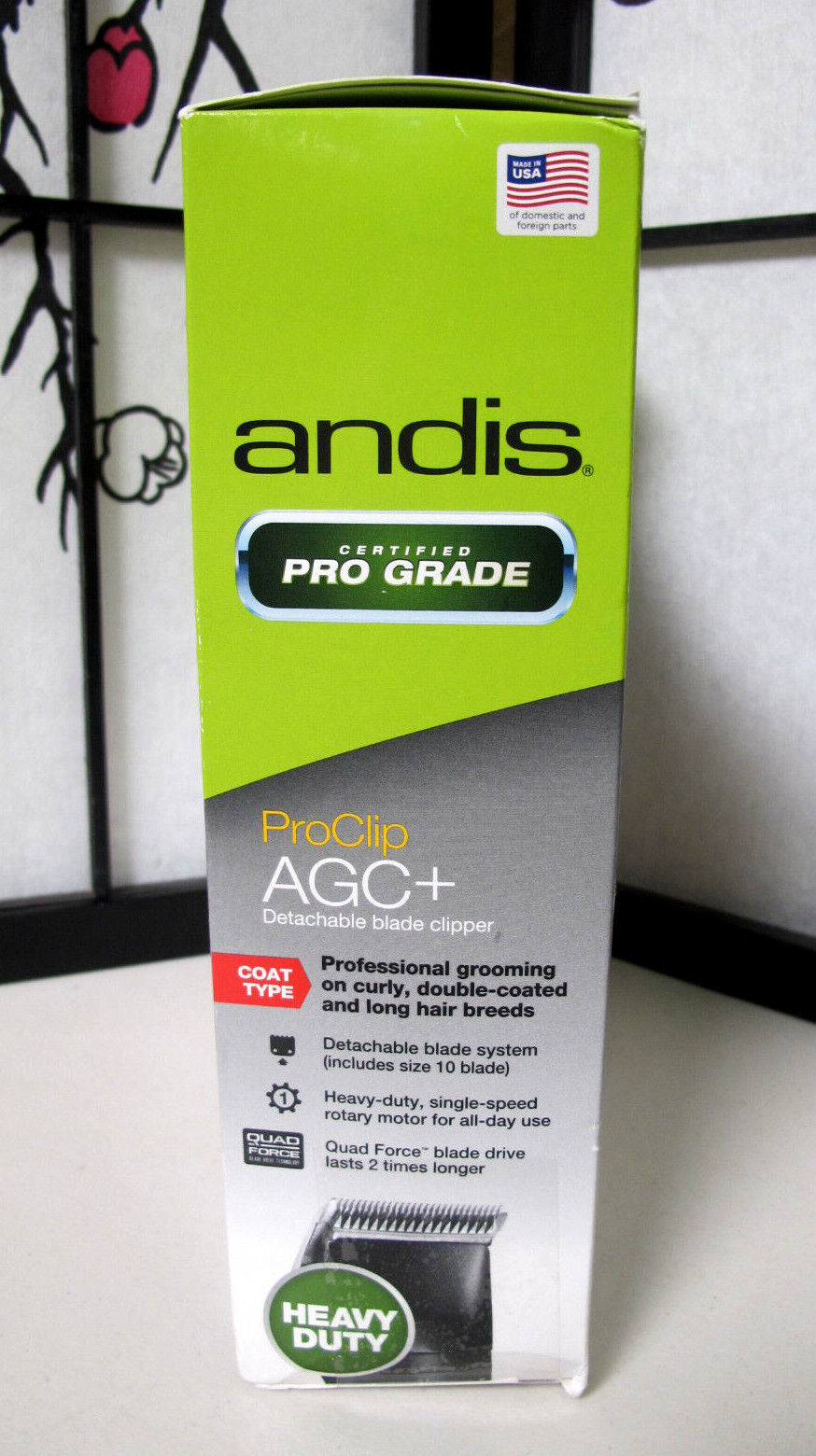Andis ProClip AGC 1-Speed Detachable Blade Clipper Kit 22545