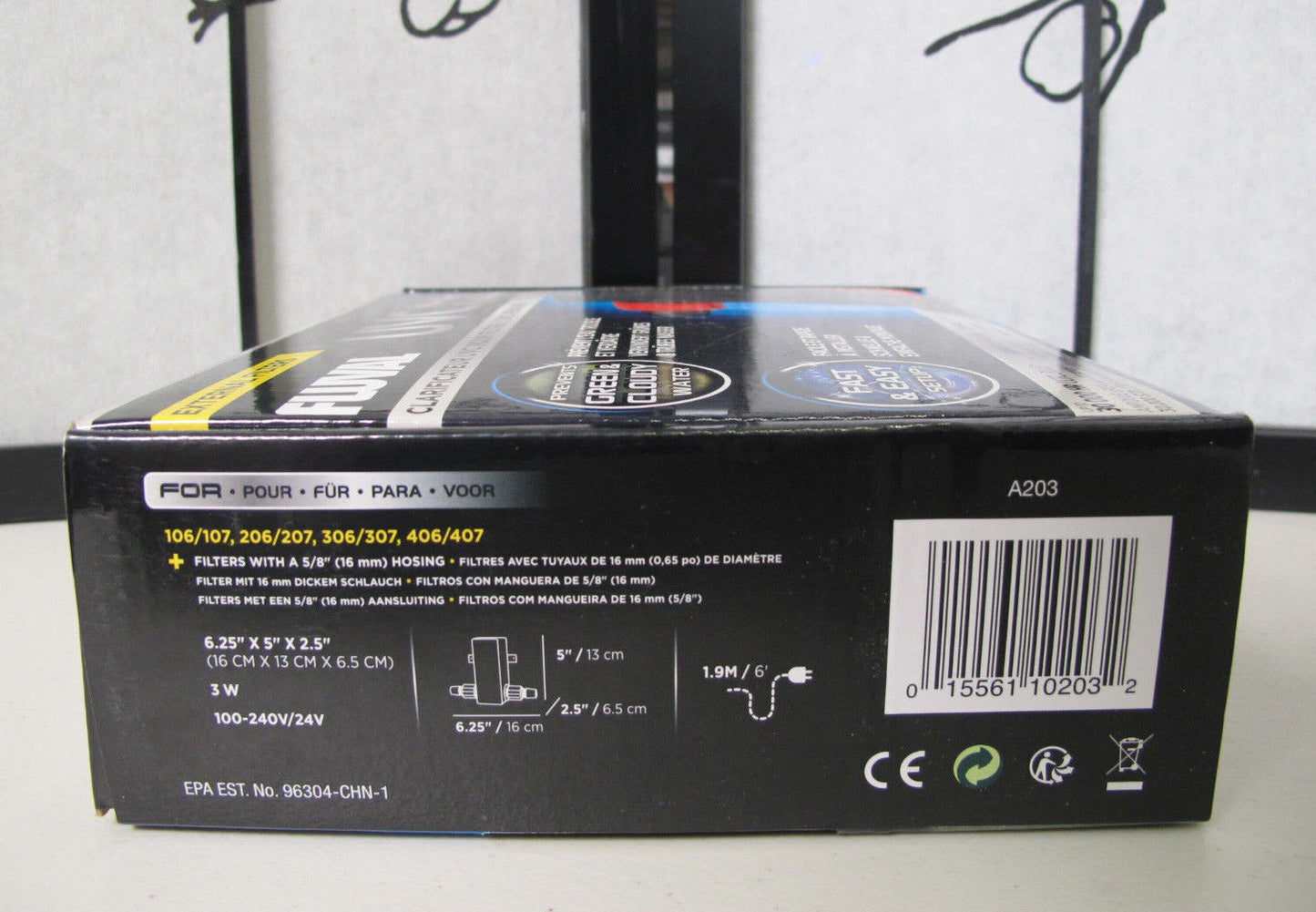 Fluval UVC In-Line Clarifier Up To 100 GAL