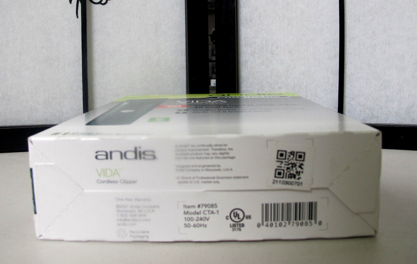Andis Vida Adjustable Cordless Blade Clipper 79085 - Used
