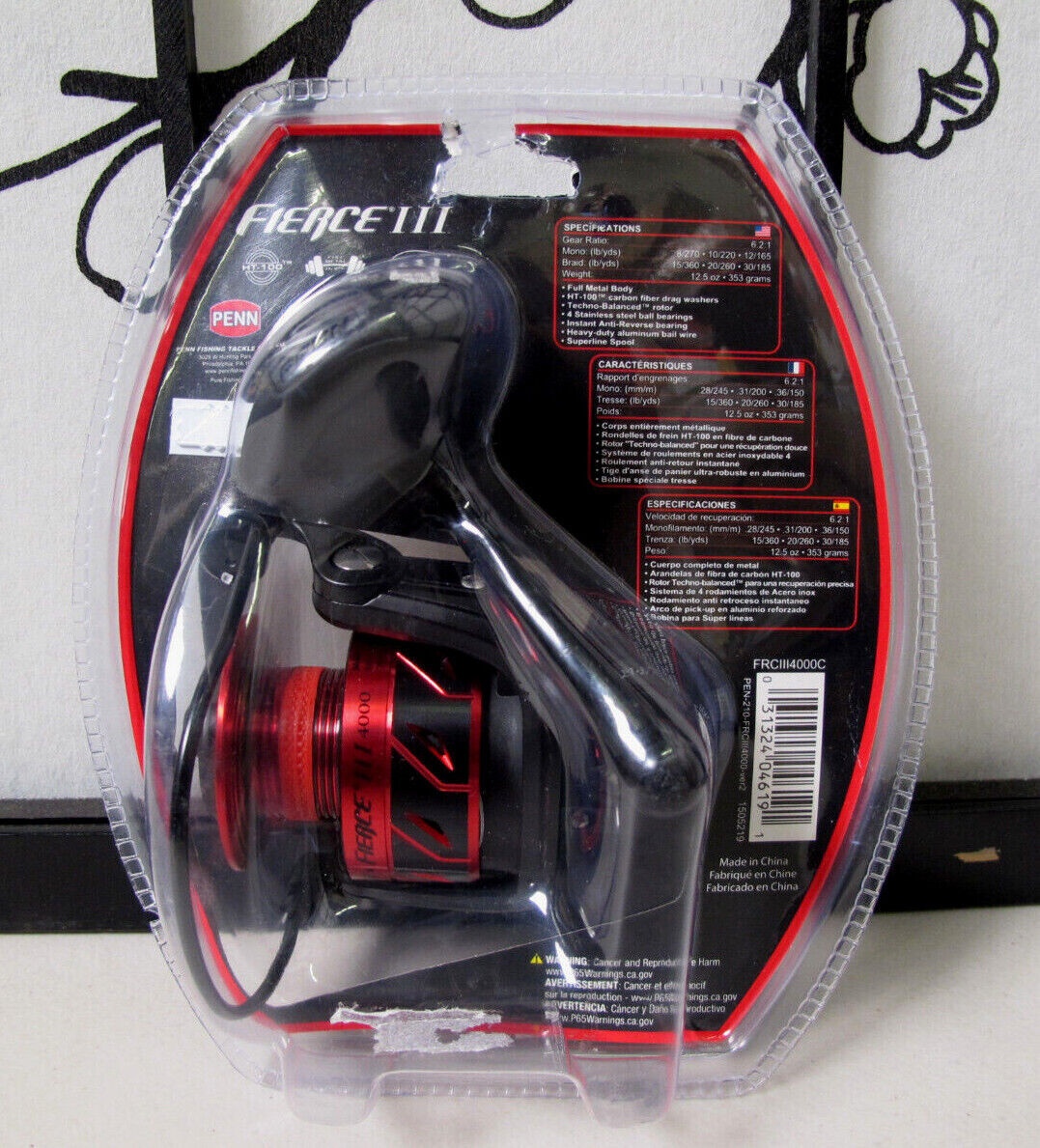Penn Fierce III Spinning Reel FRCIII4000