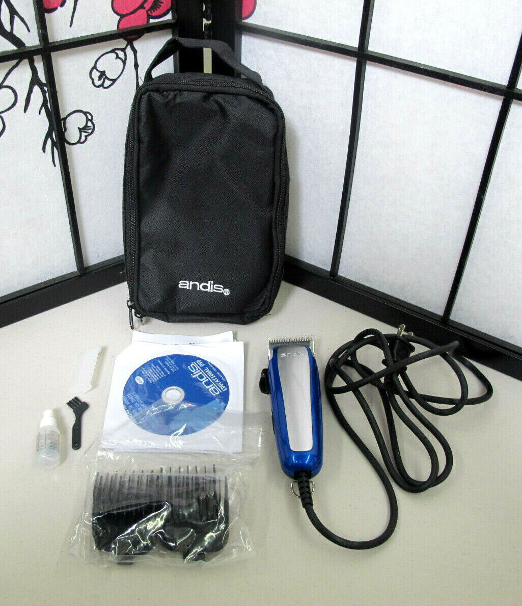 Andis EasyClip Ultra 10 Piece Adjustable Blade Clipper Kit 60165