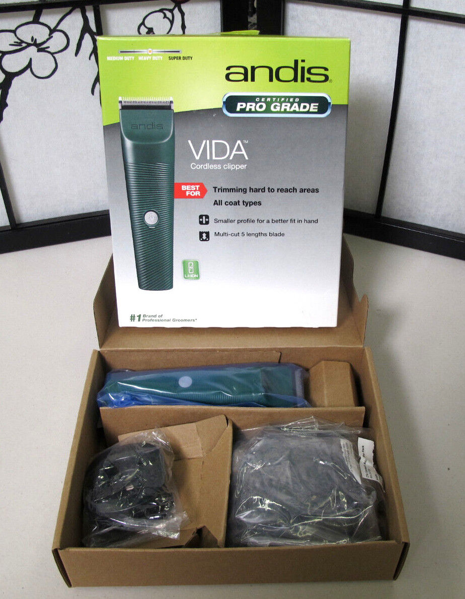 Andis Vida Adjustable Cordless Blade Clipper 79085 - Used