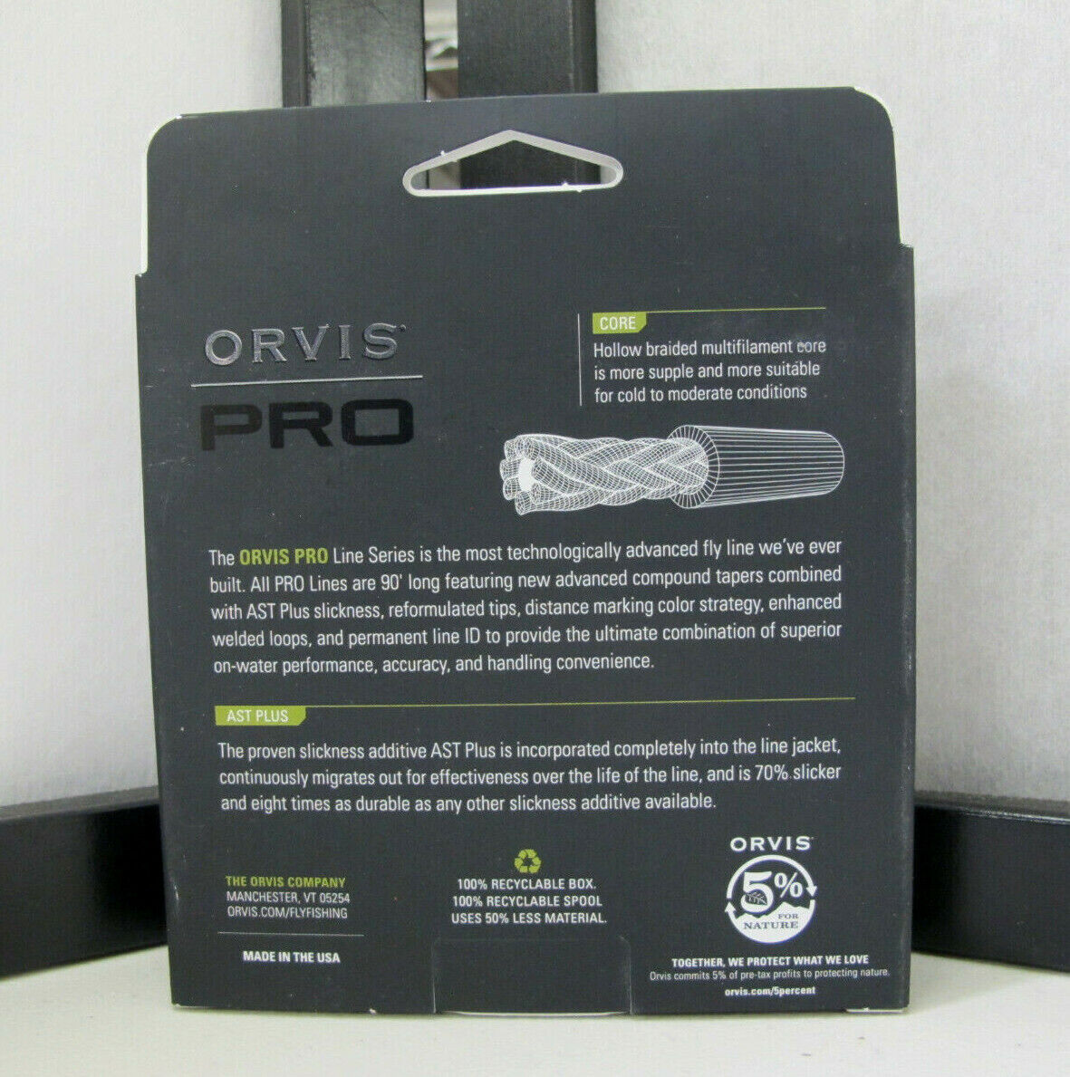 ORVIS Pro "Depth Charge" 3D Smooth Fish Line 300 Weight
