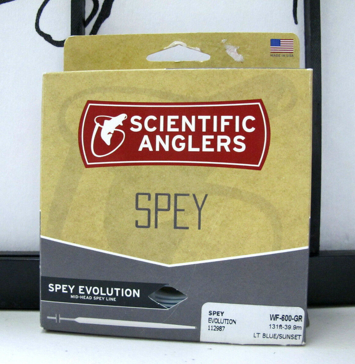 Scientific Anglers SPEY EVOLUTION Fly Line WF-600-GR