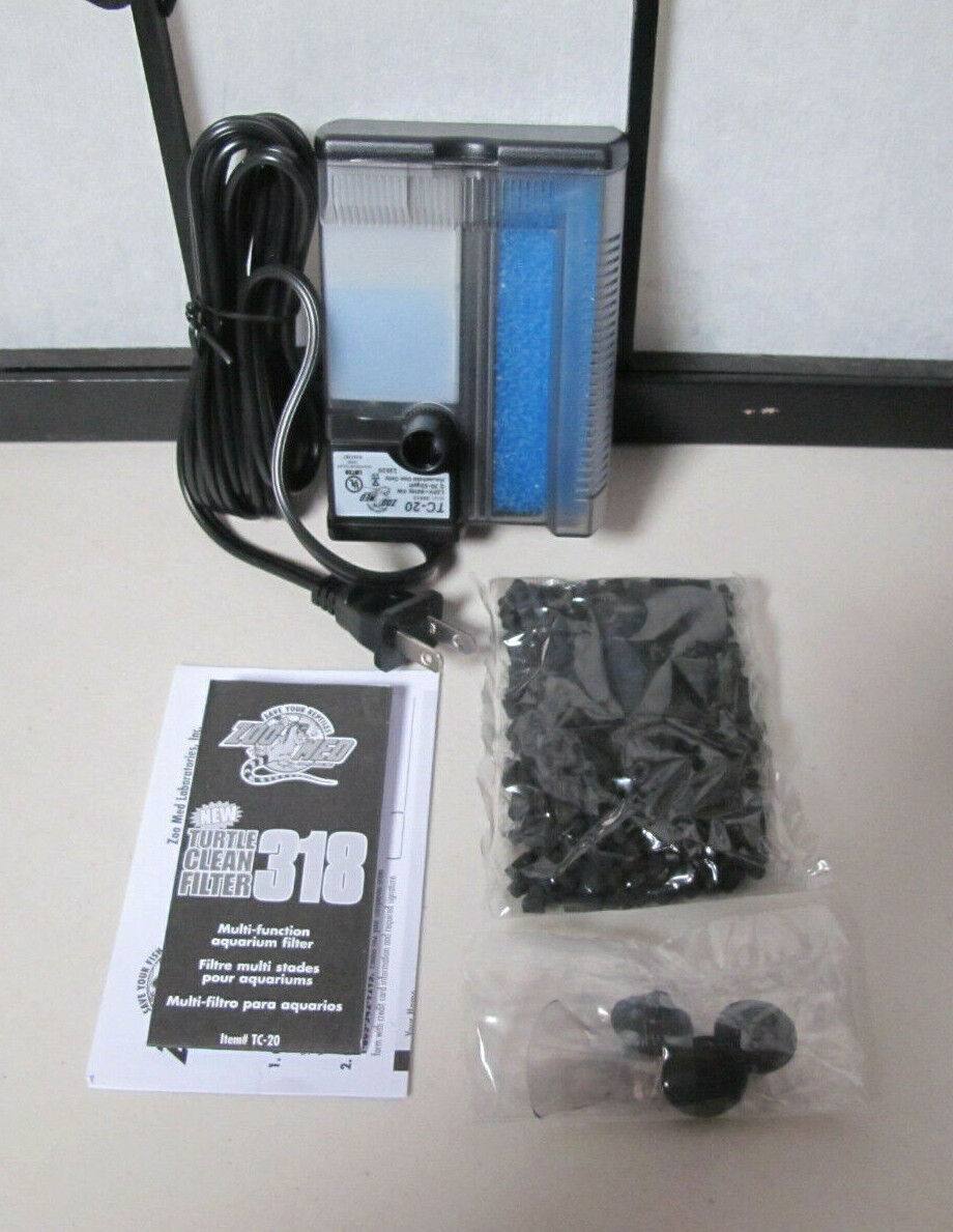 Zoo Med Turtle Clean 318 Submersible Filter Up To 30 Gallons