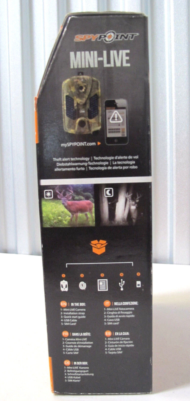 Spypoint Mini Live Cellular Trail Camera 8MP