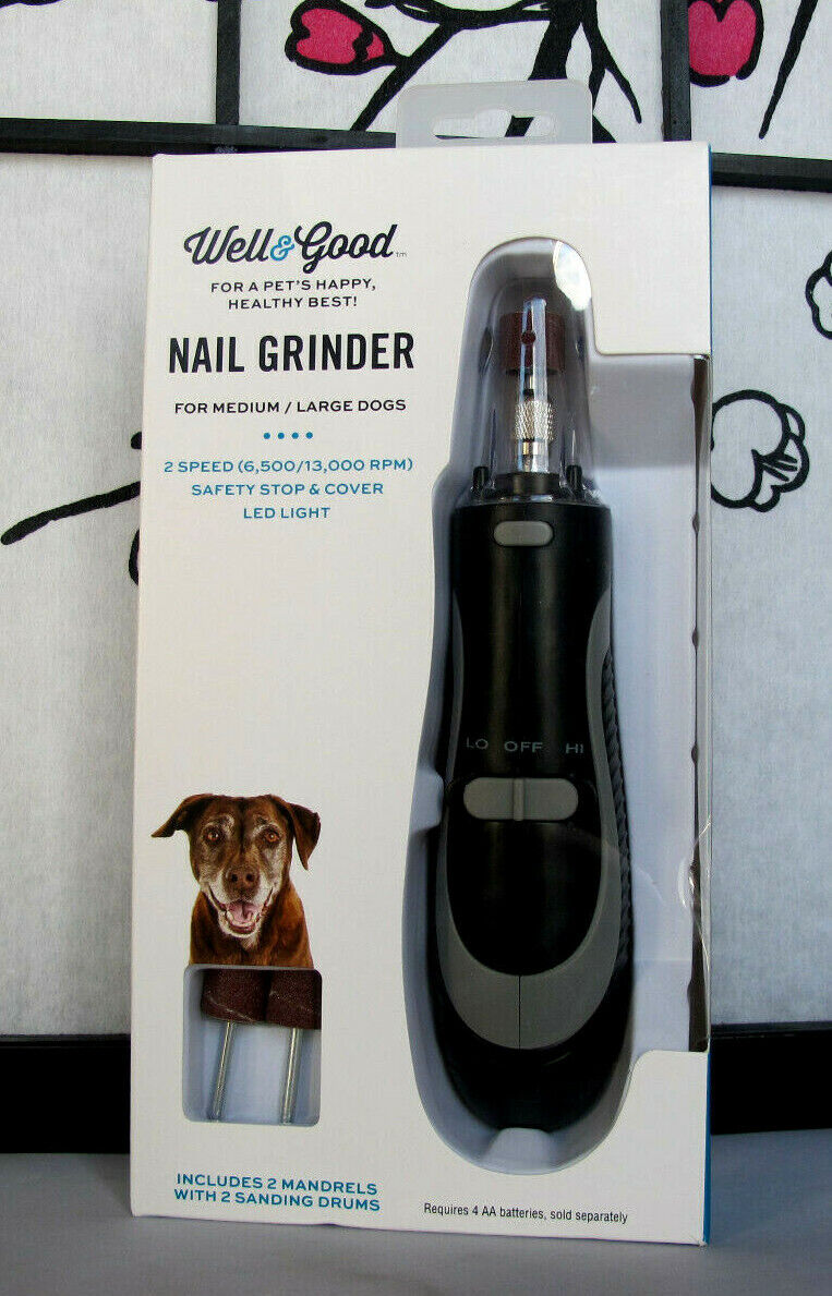 Well & Good WGNO1 Nail Grinder for Medium and Large Dogs