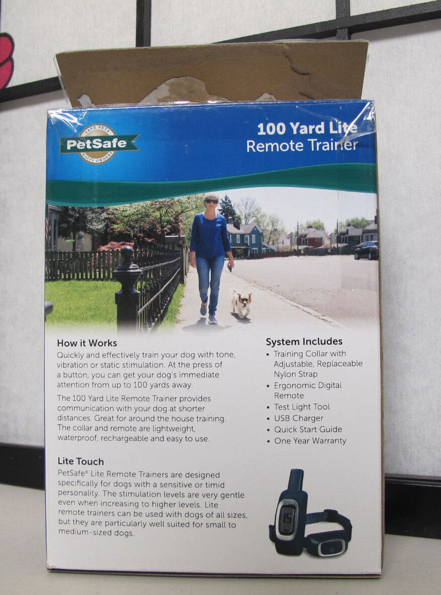 Petsafe 100 Yard Lite Remote Trainer for Sensitive Timid Small Dogs PDT00-16030