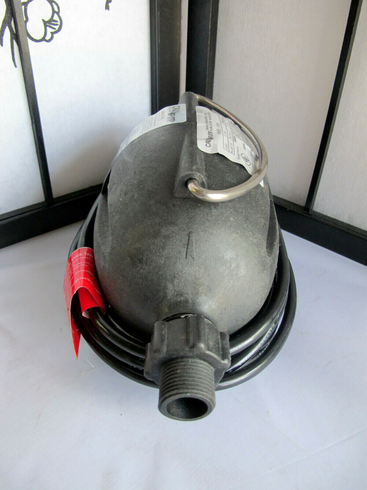 Cal Pump 1500GPH Torpedo Pump Submersible/Open Air Large Ponds Pump