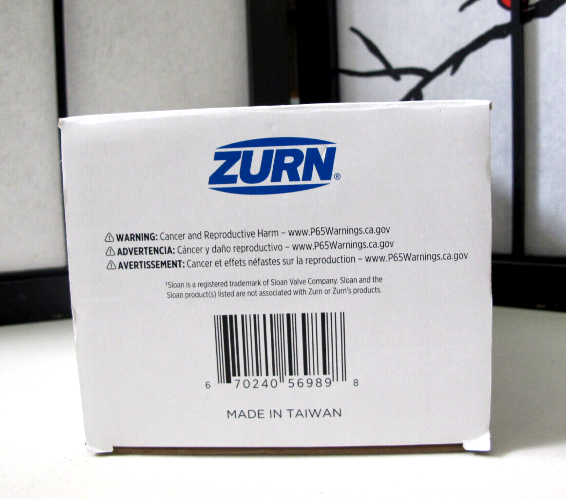 Zurn AquaSense E-Z Flush Sensor Retrofit Kit with Metal Cover in Chrome