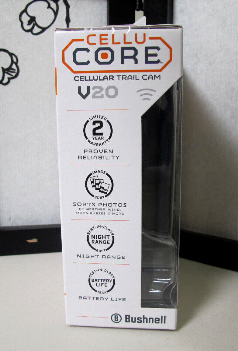 Bushnell CelluCORE 20 No Glow Cellular Trail Camera - Verizon