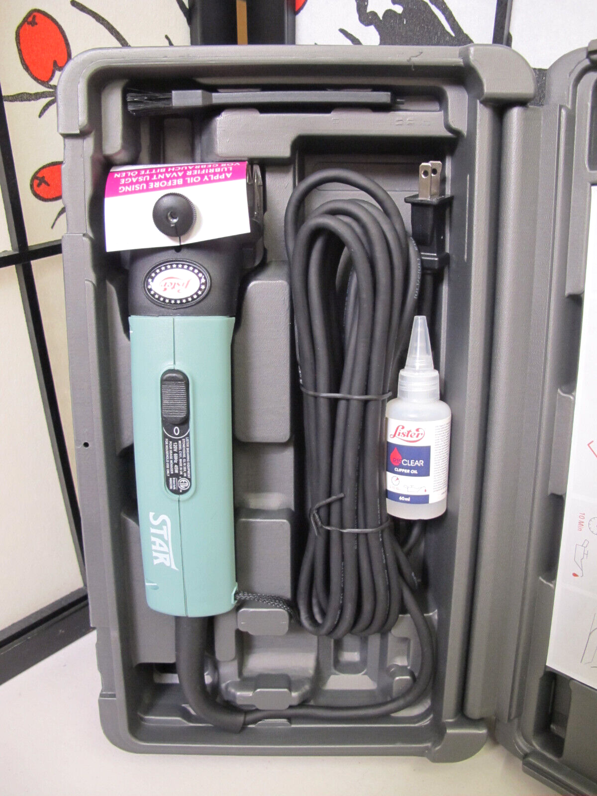 Lister Star Large Animal Clipper with Fine Blade C101