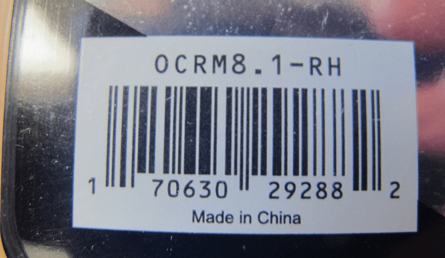13 FISHING Origin Chrome 8.1:1 Gear Ratio RH Low Profile Baitcast Reel OCRM8.1 - MagsTag