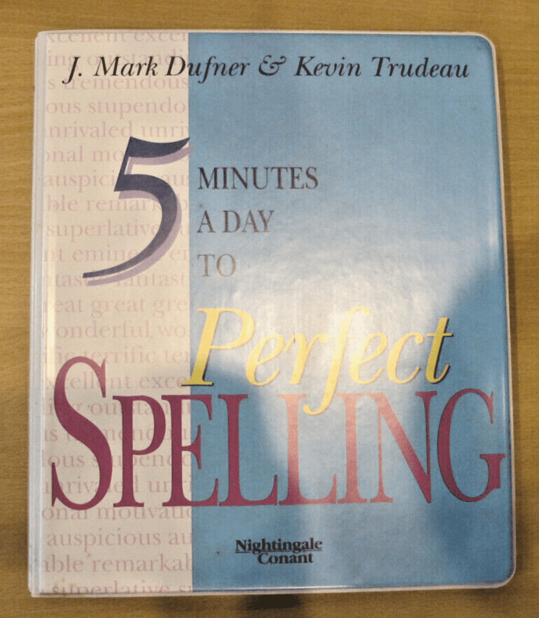 5 Minutes a Day to Perfect Spelling - Audio Seminar - 6 Audio Cassette Set - MagsTag