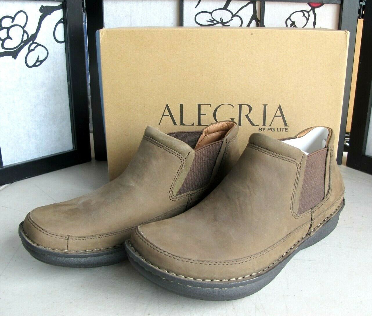 ALEGRIA AM - LEW - 200 Lewiston Dark Brown Nubuck EURO Size 41 - USA Size 8 - MagsTag