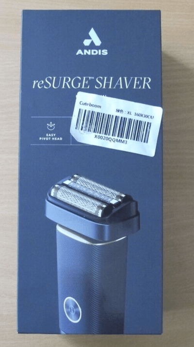 Andis 17300 Resurge Cordless Lithium Ion Shaver Precision Foil Wet/Dry Unused - MagsTag