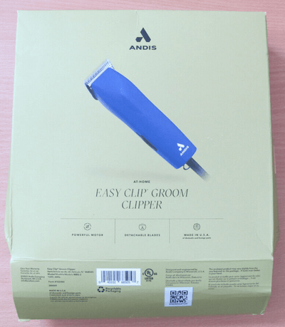 Andis - Easy Clip Groom Detachable Blade Pet Clipper Kit Blue OPEN BOX MBG - 2 - MagsTag