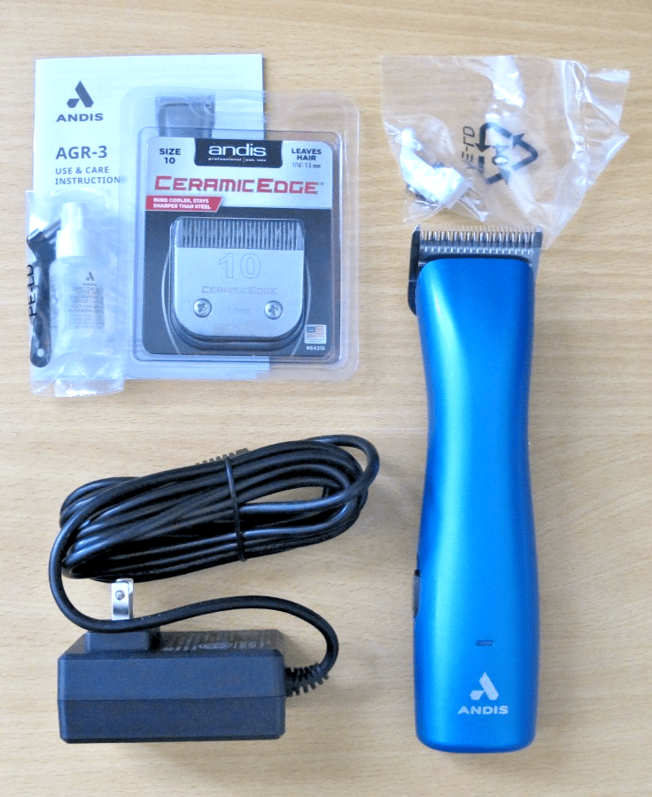 Andis eMerge Lite Cordless Detachable Blade Clippers Open Box Free 10 Blade - MagsTag