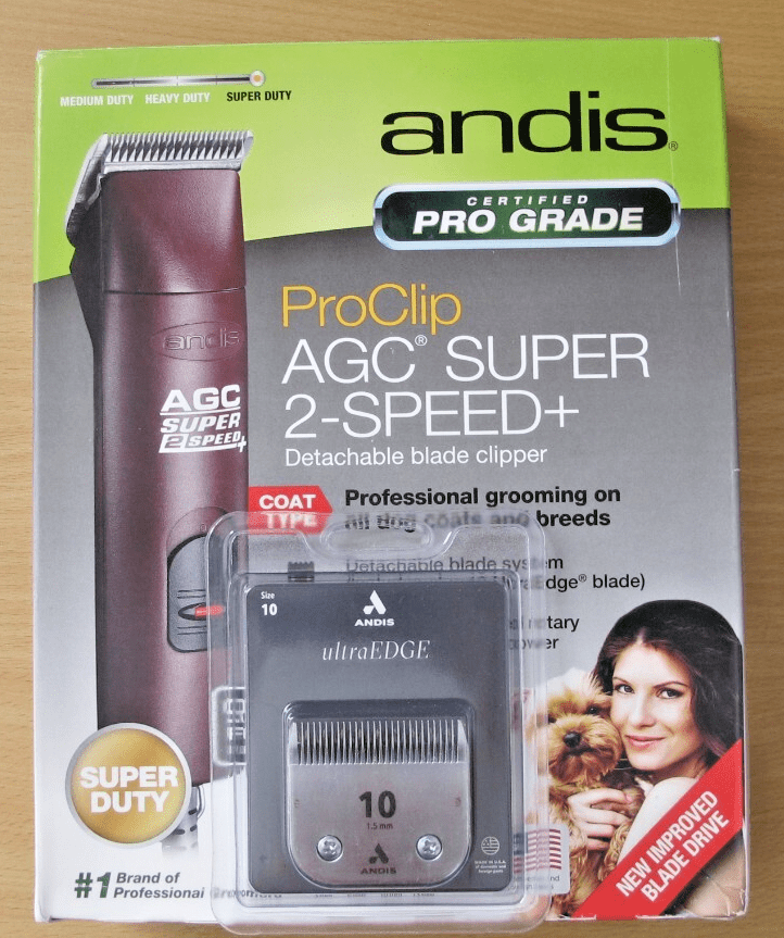 Andis Pro AGC Super 2 Speed Pet Hair Clipper Brown 22360 AGC2 Open Box Unused - MagsTag