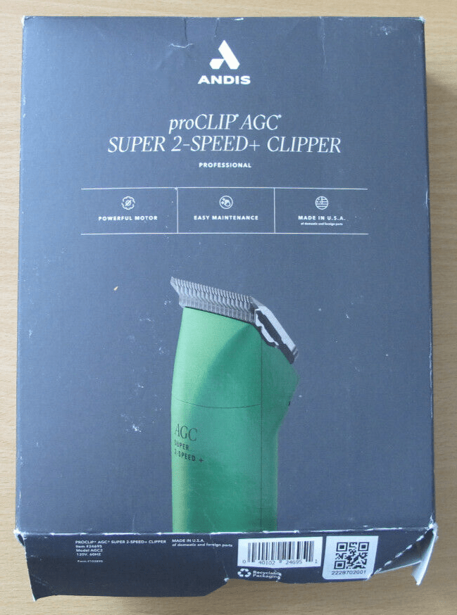 Andis ProClip AGC Super 2 - Speed Detachable Blade Clippers AGC2 Open Box - MagsTag