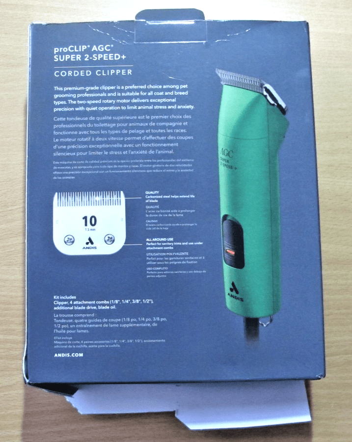 Andis ProClip AGC UltraEdge Super 2-Speed Detachable Blade Dog Clipper UNUSED - MagsTag