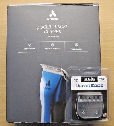 Andis ProClip Excel Detachable Blade Dog Clipper Blue 5 - speed Open Box - MagsTag