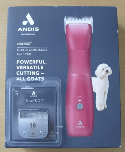 Andis Professional eMERGE Corded Cordless Clipper Kit For Dogs Open Box Unused - MagsTag