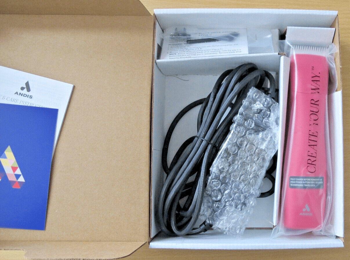 Andis Professional eMERGE Corded Cordless Clipper Kit For Dogs Open Box Unused - MagsTag