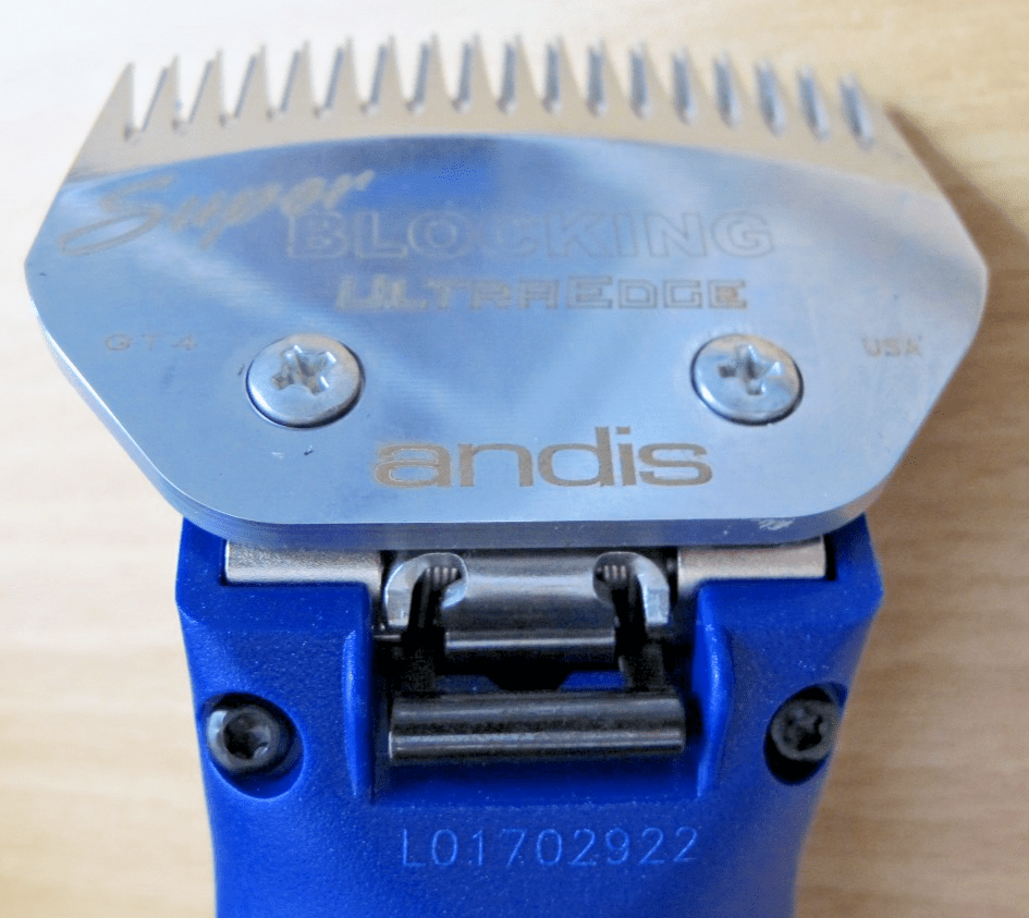 Andis UltraEdge AGC Super 2 - Speed Clipper Blue 23085 livestock dog unused - MagsTag