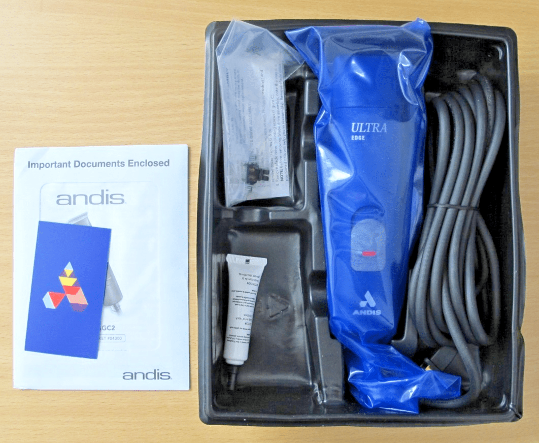 Andis UltraEdge AGC Super 2 - Speed Clipper Blue 23085 livestock dog unused - MagsTag