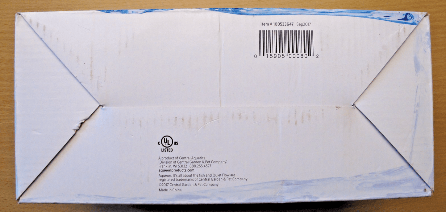 Aqueon QuietFlow Submersible Utility Pump AQ3000 530 GPH Open Box Unused - MagsTag