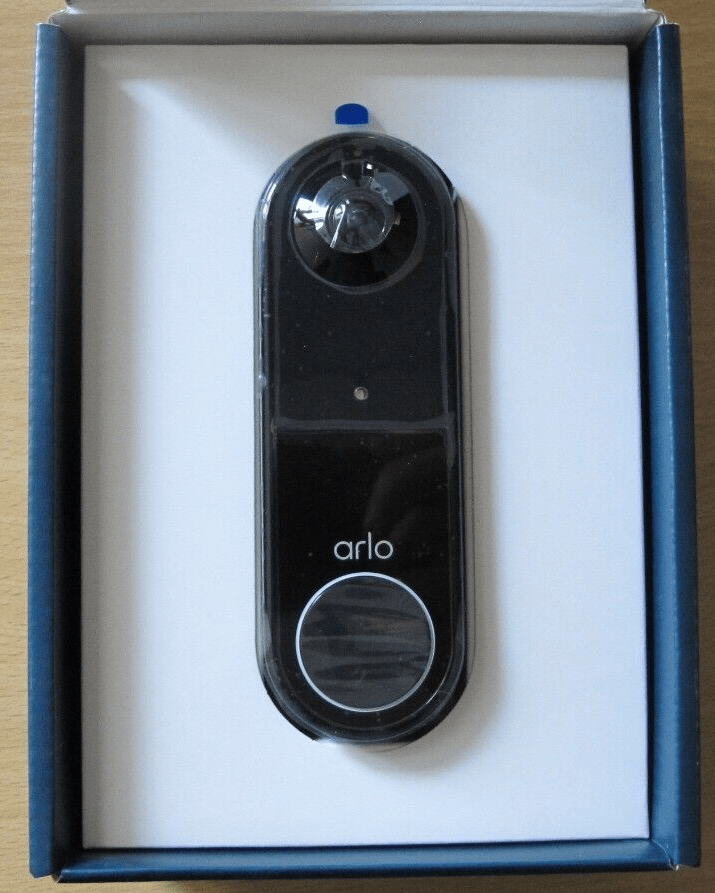 Arlo Essential Wireless Video Doorbell Bundle battery powered Black Unused Mint - MagsTag